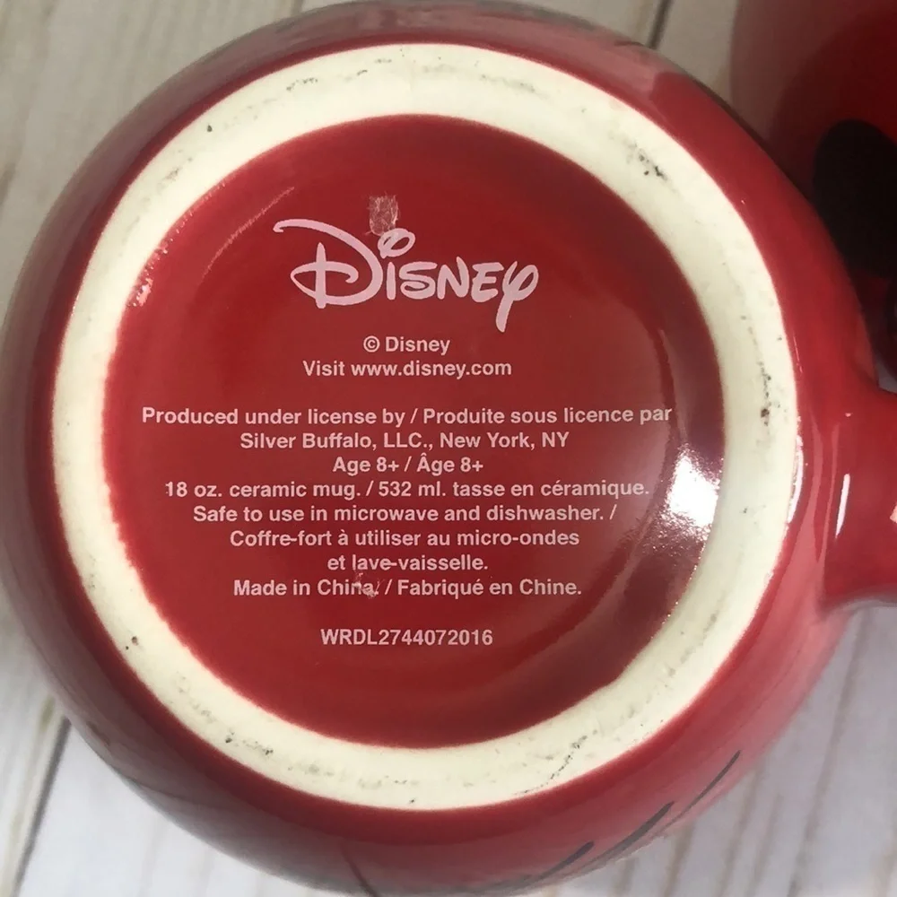 Disney Mickey Mouse coffee mugs (2)